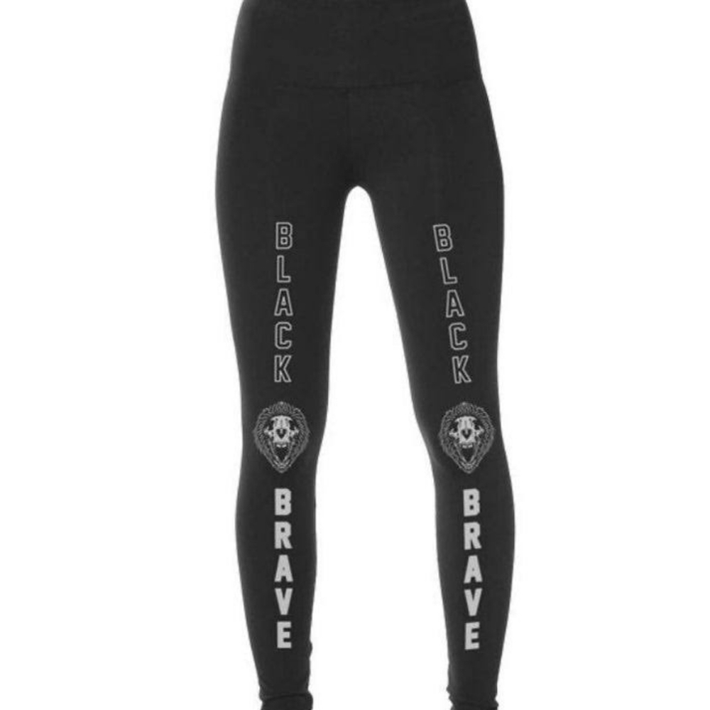 Seth Rollins black and brave leggings